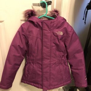 LITTLE GIRLS NORTHFACE COAT